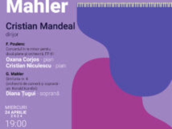 Concert pentru două piane și orchestră, dirijat de Cristian Mandeal